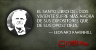 El santo Libro del Dios viviente sufre más ahora de sus expositores que de sus opositures.