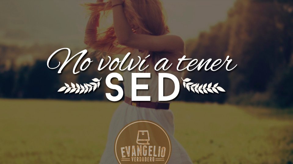 No volví a tener sed | Gina Zanuncini No volví a tener sed | Gina Zanuncini