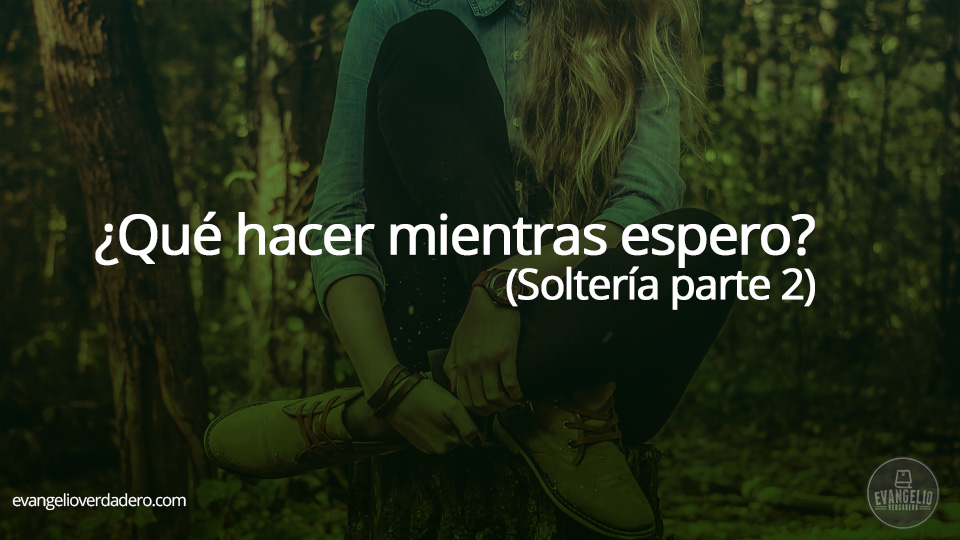 ¿Qué hago mientras espero? (Soltería parte 2) ¿Qué hago mientras espero? (Soltería parte 2)